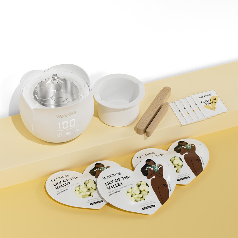 Flower Wax Heater Supplier - RTS 450ml Digital Best Selling Blue Depilatory