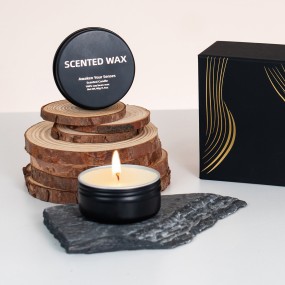 可定制香氛蜡烛 - 1.4盎司强效芳香疗法旅行罐装源头厂家