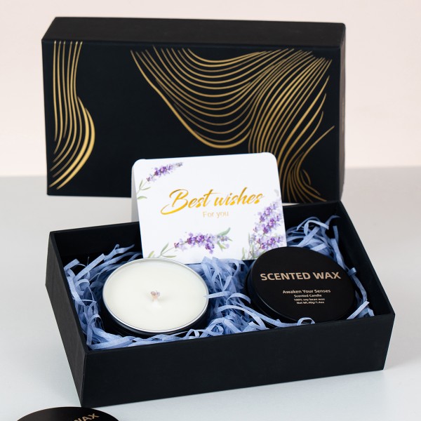 Scented Candles Supplier - Wholesale Home Decor Luxury Metal Tin Jar 2 Pack