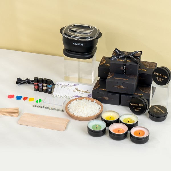 Candle Making Kit Manufacturer - Super Saver Deal with Silicone Wax Heater Mold