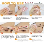 Wax Strips Supplier - 20 Sheets Double Sided Eyebrow Shaped Feature
