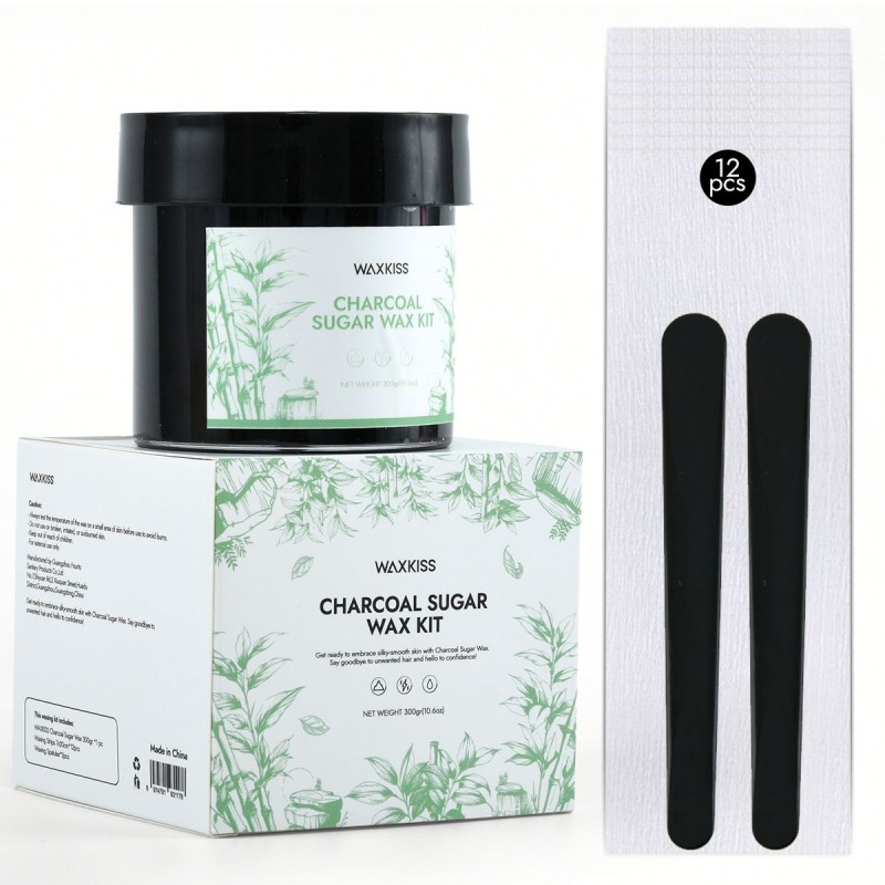 Sugar Wax Kit Manufacturer - Wholesale Supply 300g Charcoal Effective for Body