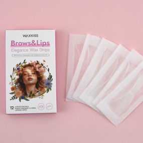 Facial Wax Strips Supplier - WAXKISS Wholesale Painless Easy to Use for Eyebrows