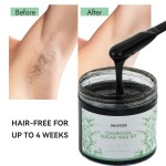 Charcoal Sugar Wax Kit Factory - Customize Flavors 300g for Face Bikini Lines