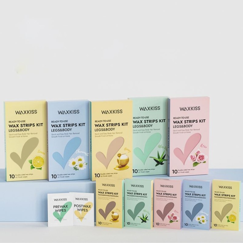 Cold Wax Strips Factory - Private Label 9x18 5cm Easy Clean Fast Effective