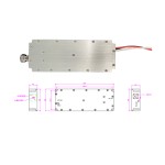 RF Amplifier Manufacturer - 50W 400MHz-2.4GHz Temperature