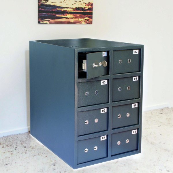 Safe Deposit Box Manufacturer - Combination Key Lock Front Desk