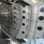 Safe Deposit Box Manufacturer - Custom Black Door Gold Brass