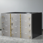 Storage Locker Manufacturer - American Vault Key-Lock External