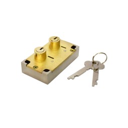 Bank Lock Manufacturer - Two Noses Key Lock Premium