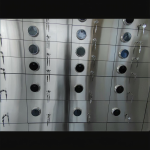 Safe Deposit Box Manufacturer - Custom Black Door Gold Brass