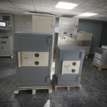 Fireproof Safe Manufacturer - Key Lock White Metal ISO9001