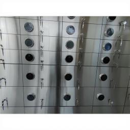 Safe Deposit Box Manufacturer - Custom Black Door Gold Brass