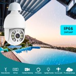 Bulb Camera Manufacturer - 3MP 2.4G WiFi Auto Tracking