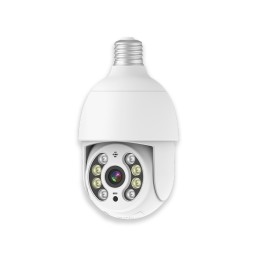 Bulb Camera Manufacturer - 3MP 2.4G WiFi Auto Tracking