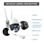 IP Camera Manufacturer - 4MP WiFi PTZ Night Vision