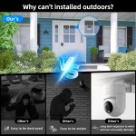 Security Camera Manufacturer - 3MP 2K WiFi Window AI Recognition