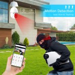 Light Bulb Camera Manufacturer - 4MP Tuya Auto Tracking