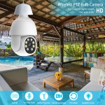 Lamp Camera Manufacturer - Tuya Wireless Pan Tilt Zoom