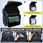 Waterproof Backpack Supplier - Adjustable Rod Holders Hiking