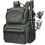 Waterproof Backpack Supplier - Adjustable Rod Holders Hiking