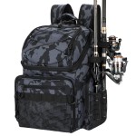 Waterproof Backpack Supplier - Adjustable Rod Holders Hiking