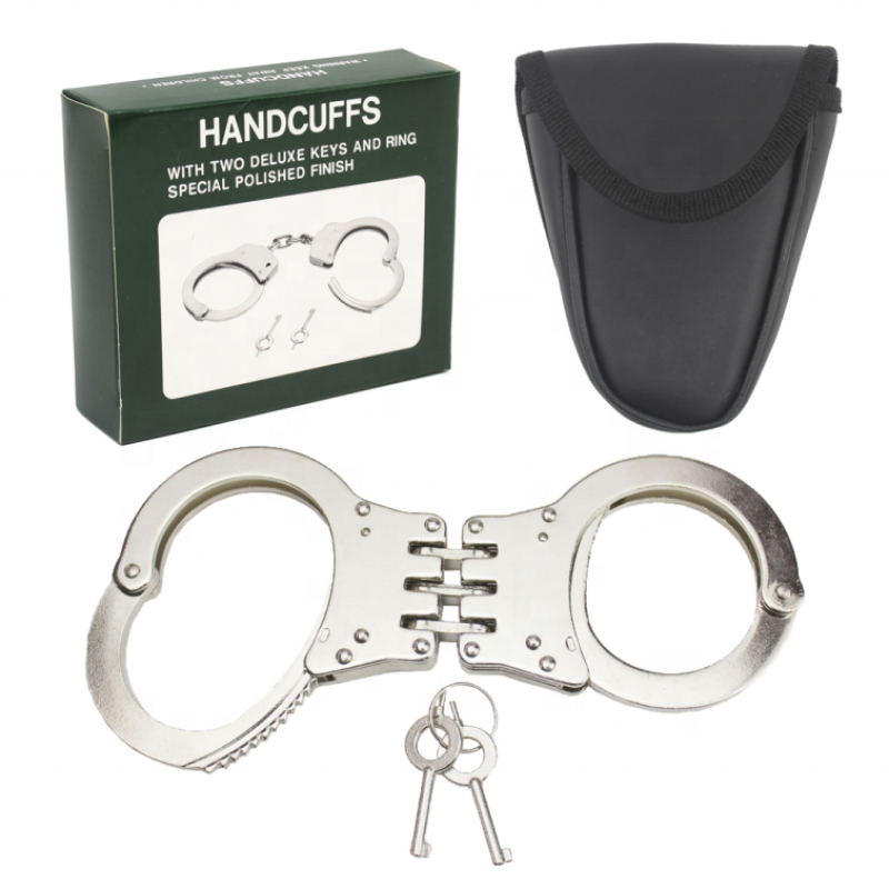 Steel Handcuff Manufacturer - HC-03 Type Carbon Nickel