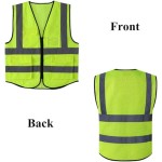 Reflective Vest Manufacturer - Construction Custom Logo