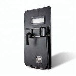Tactical Shield Manufacturer - Black Handheld Steel Ballistic