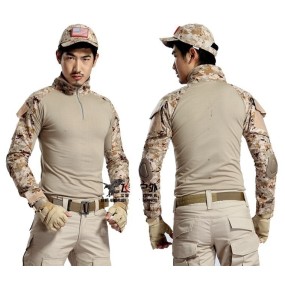 Camouflage Shirt Manufacturer - Tactical Long Sleeve Sport