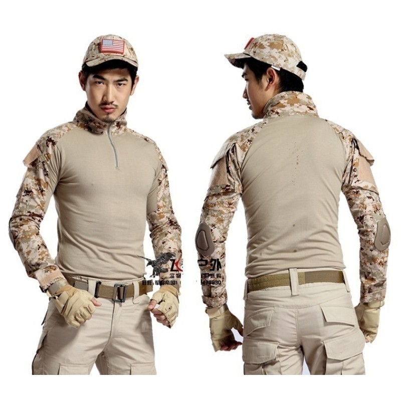 Camouflage Shirt Manufacturer - Tactical Long Sleeve Sport