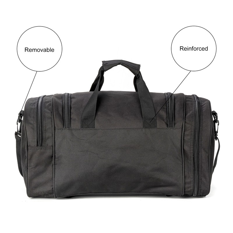 Polyester Duffel Manufacturer - Large Capacity Shoe Compartment