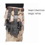 Leg Holster Supplier - Tactical Drop Left Leg Outdoor