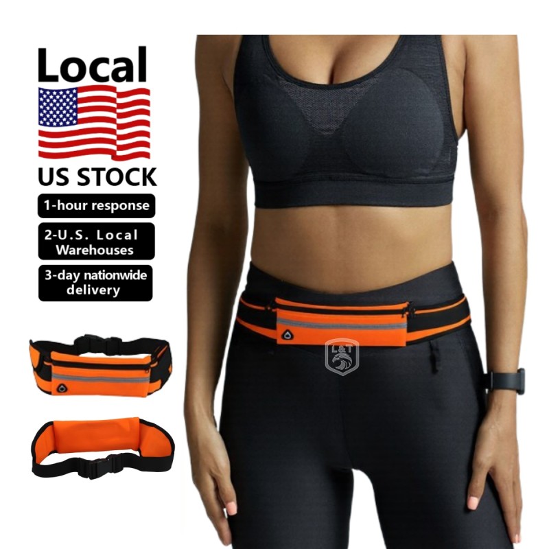 Fanny Pack Supplier - Orange Waterproof Fitness Running