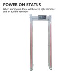 Walk-Through Detector Manufacturer - MD-600S 6-zone Portable