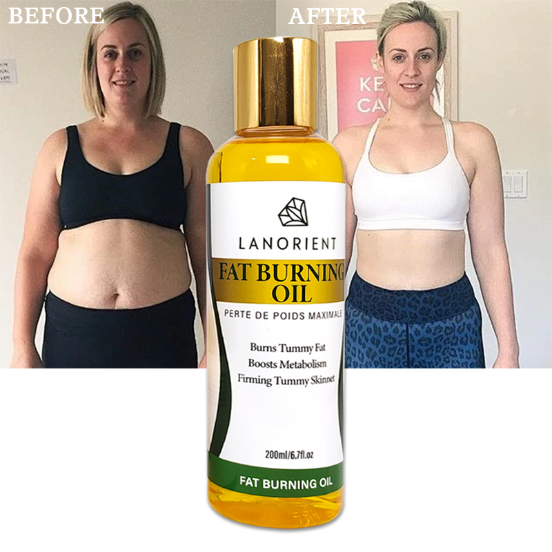 Private Label 100% Natural Organic Body Care Products Vitamin E Organic Fat Burning Body Massage Oil for Weight Reduction