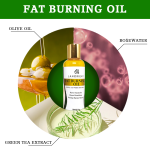 Private Label 100% Natural Organic Body Care Products Vitamin E Organic Fat Burning Body Massage Oil for Weight Reduction