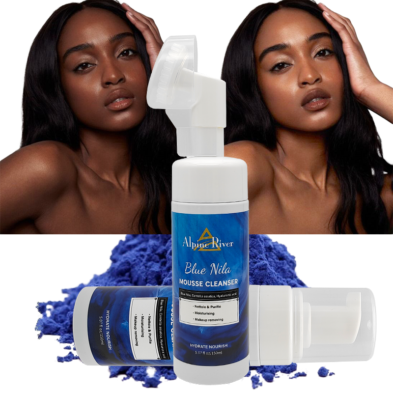 Private Label Korean Luxury Beauty Product Vitamin C Skin Whitening Exfoliating And Lightening NILA Facial Cleanser For Adults