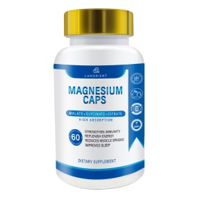 OEM Wholesale Organic Vegan Magnesium Glycinate Capsules - Sleep Support, Stress Relief & Healthy Relaxation Supplement