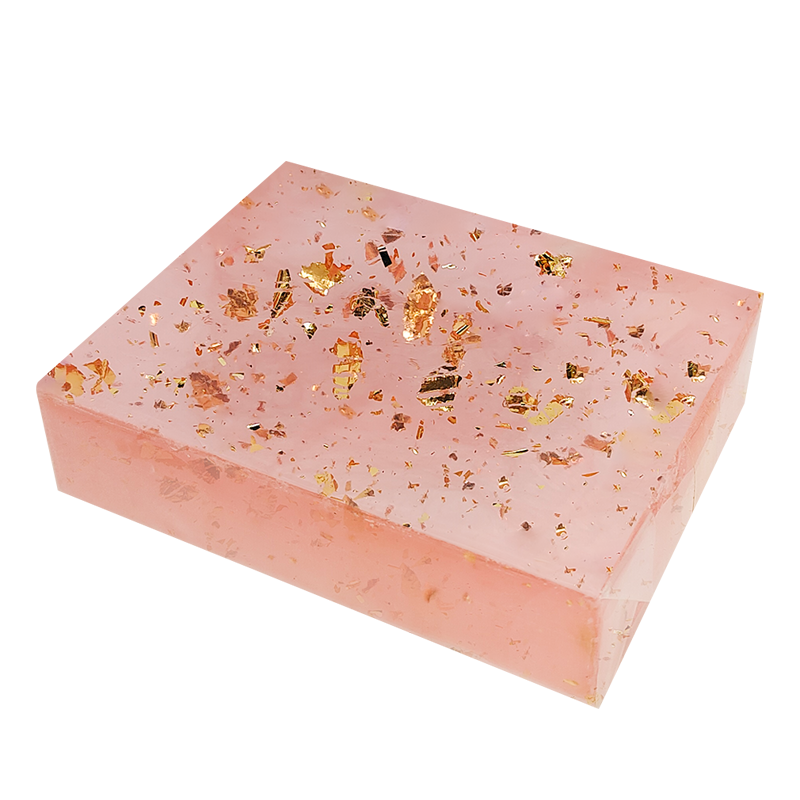 OEM Custom Logo Organic Vitamin C Skin Whitening Remove Dark Spots Cleansing Soap Bar Skin Glow 24k Gold Glutathione Soap