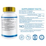 OEM Wholesale Organic Vegan Magnesium Glycinate Capsules - Sleep Support, Stress Relief & Healthy Relaxation Supplement