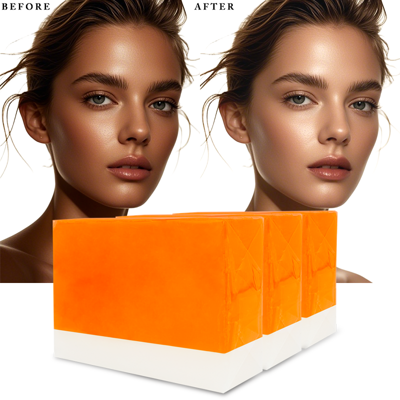 Private Label Skin Whitening Exfoliating Honey Soap Organic Skin Nourishing Oil Control Papaya Honey Handmade Goat Milk Soap