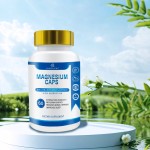 OEM Wholesale Organic Vegan Mg Supplement Magnesium Glycine Capsules For Sleep Relax Promotes Healthy Relaxation