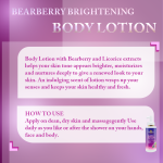 Private Label Natural Organic Body Care Vitamin C Skin Whitening 24-Hour Moisturizing Arbutin Perfume Body Lotion for Women