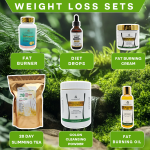 Private Label LANORIENT Organic Body Care Products Natural Weight Loss Belly Fat Burning Slimming Cream Body Care Set for Adults