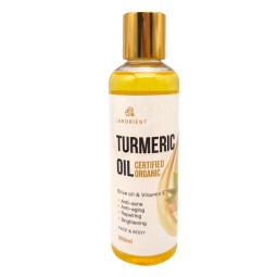 Private Label LANORIENT 100% Organic Vitamin E Skin Removing Dark Spots Lightening Turmeric Skin Care Oil for Face and Body