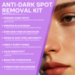 Private Label Organic Vitamin C Skin Dark Spot Lightening Nicotinamide Facial Care Glow Dark Spot Removal Skin Care Set