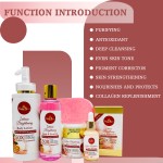 OEM Custom Luxury Korean Skin Care Products Organic Vitamin C Arbutin Skin Whitening And Moisturizing Skin Care Set For Women