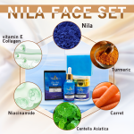 OEM Korean Skin Care Products Organic Vitamin E Skin Whitening and Moisturizing Nila Facial Skin Care Set for Women