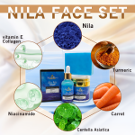 OEM Wholesale Korea Skin Beauty Products Vitamin C Turmeric Remove Dark Spots Skin Nourishing Face Cream Facial Skin Care Set